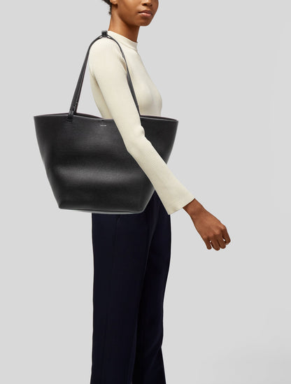 The Row Leather Park Tote Three