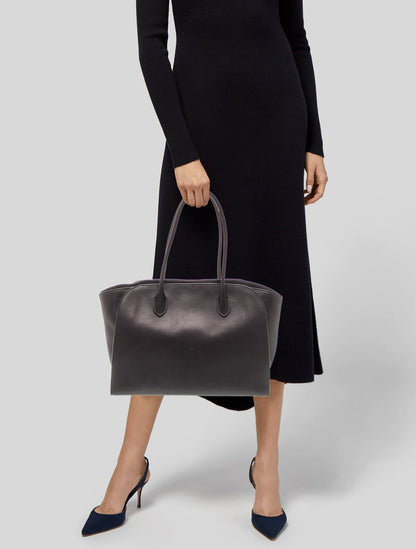 The Row Leather Marlo Tote Bag 12