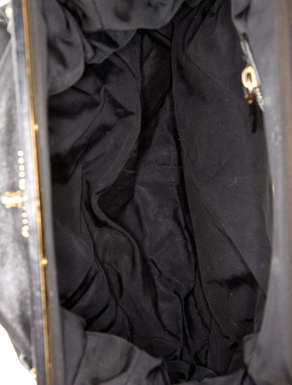Miu Miu Leather Top Handle Bag Vintage