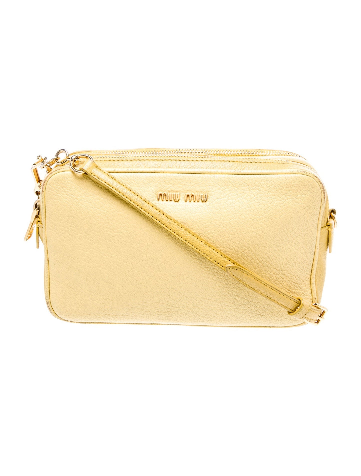 Miu Miu Goat Leather Crossbody Bag