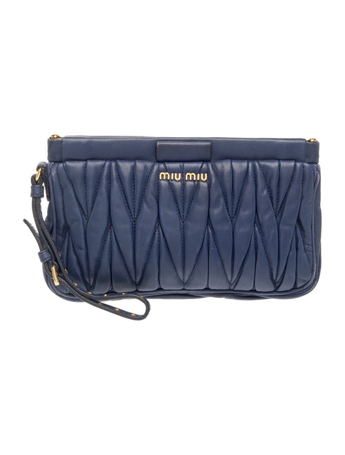Miu Miu Leather Leather Matelasse