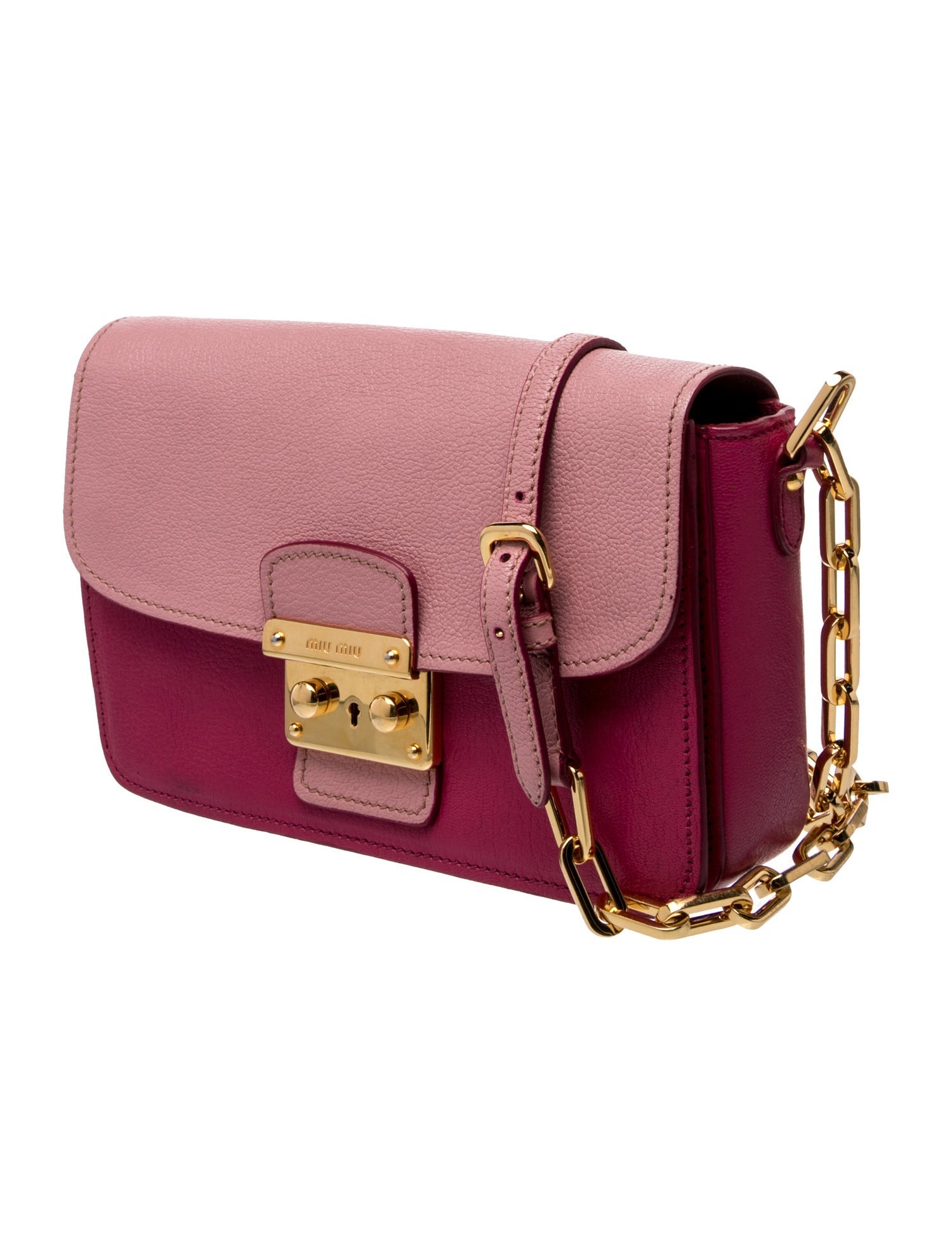 Miu Miu Leather Crossbody Bag