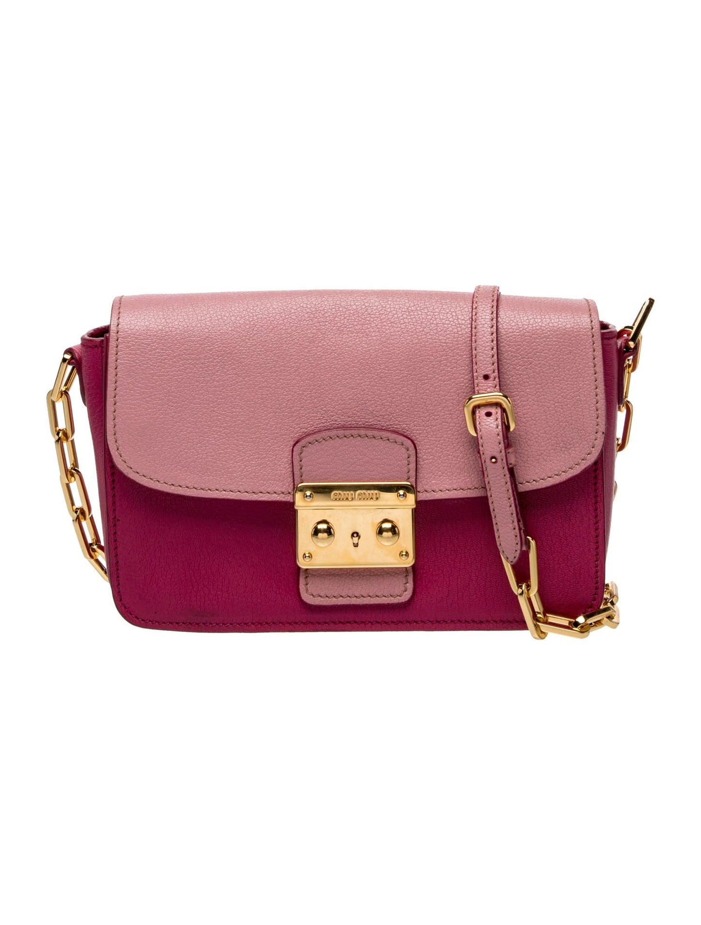 Miu Miu Leather Crossbody Bag