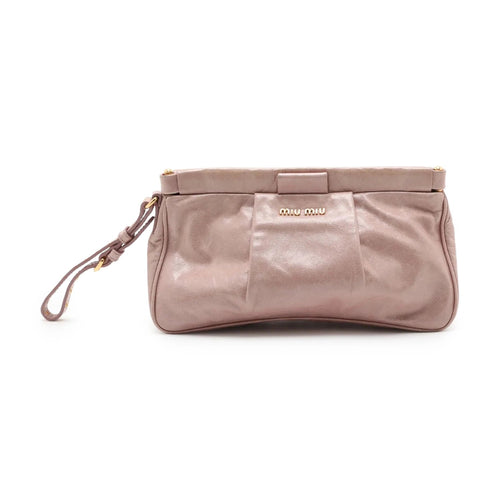 Miu Miu Lambskin Clutch