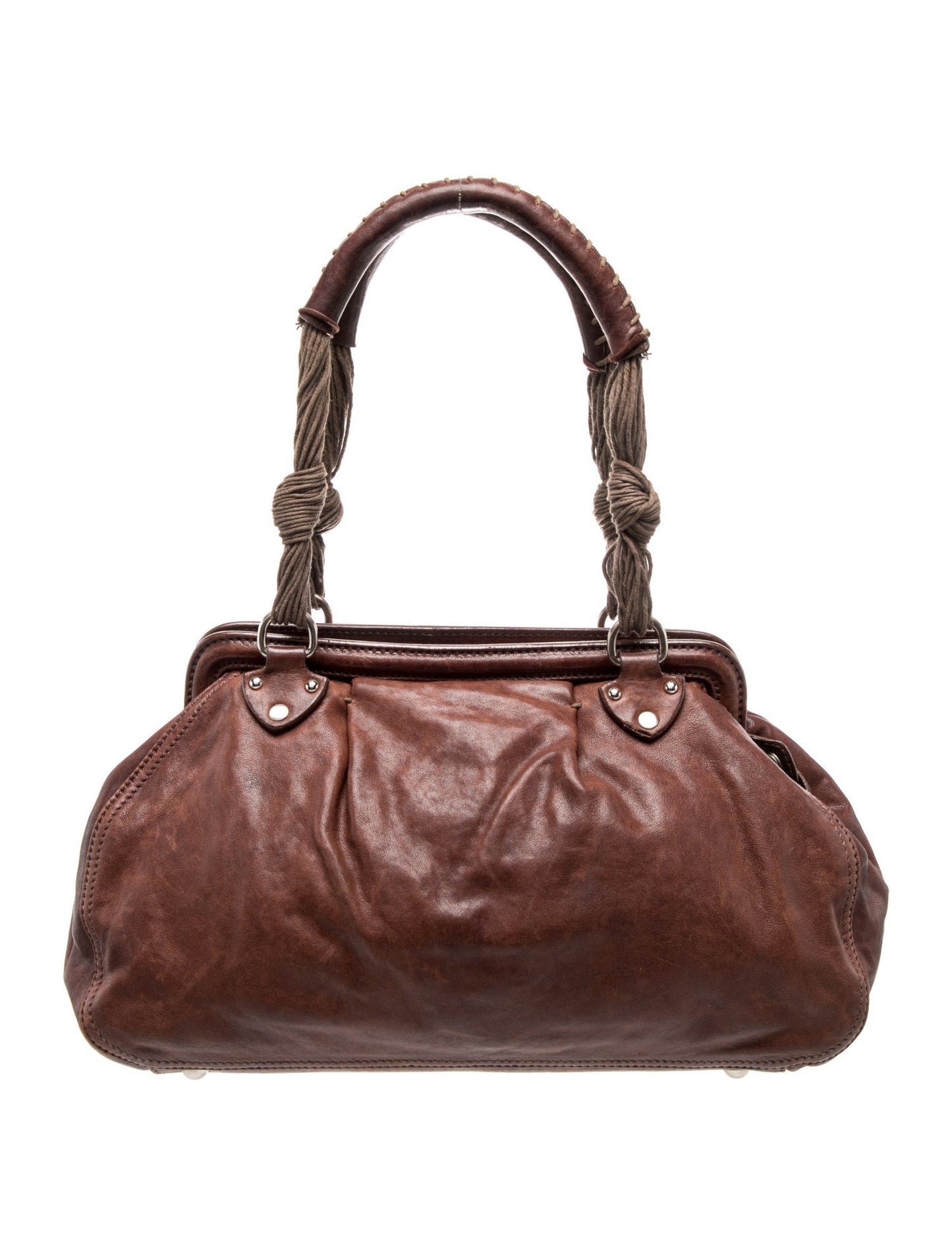 Miu Miu Leather Shoulder Bag