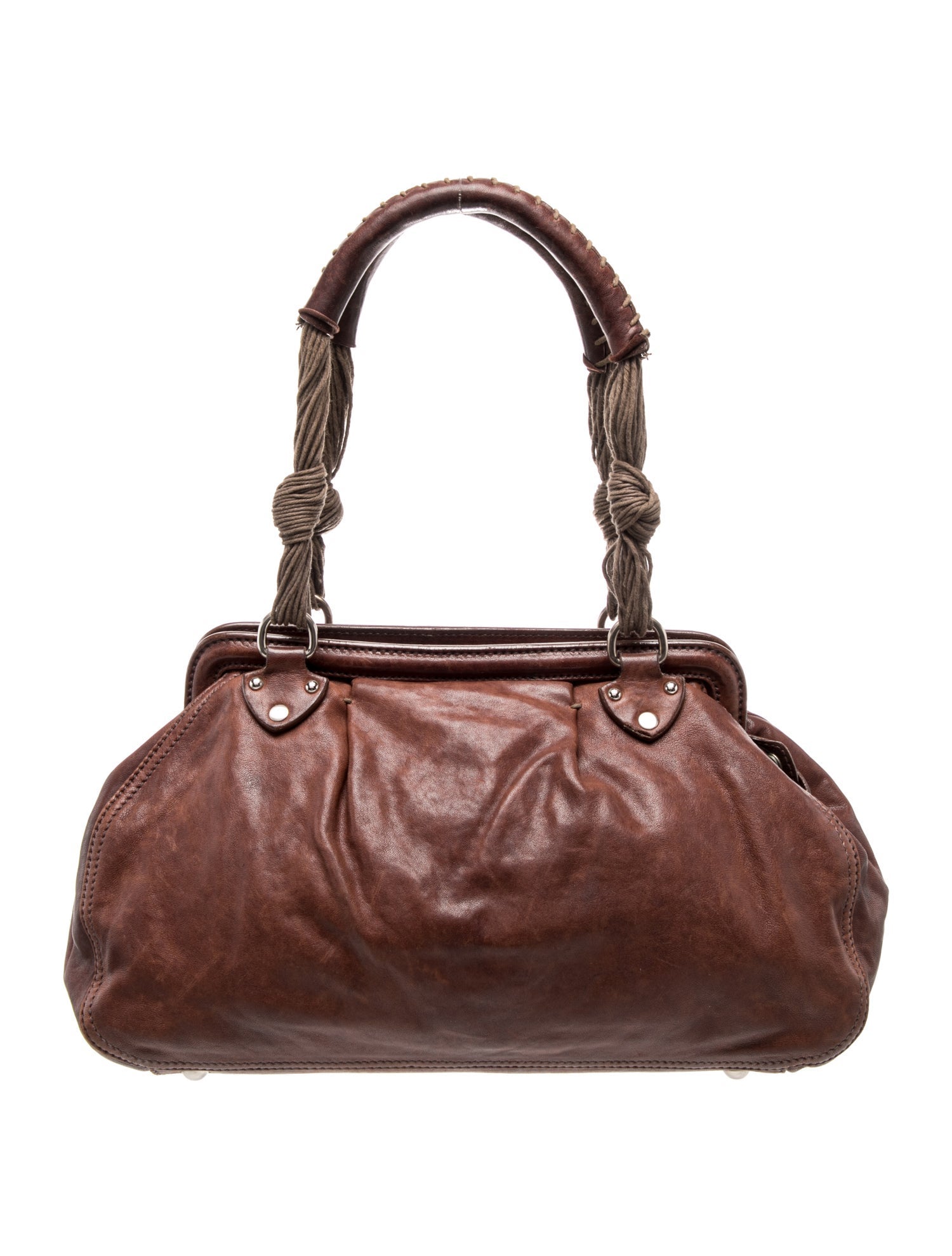 Miu Miu Leather Shoulder Bag