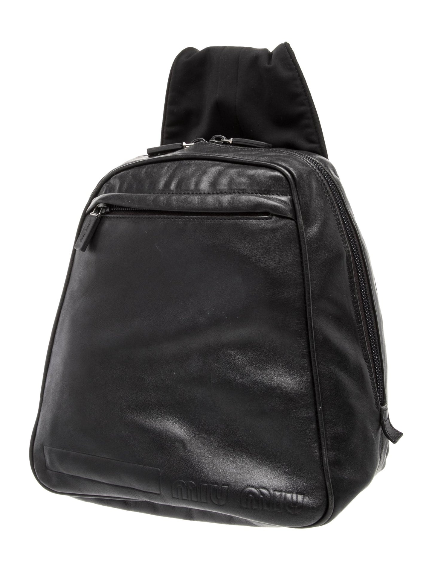 Miu Miu Leather Backpack