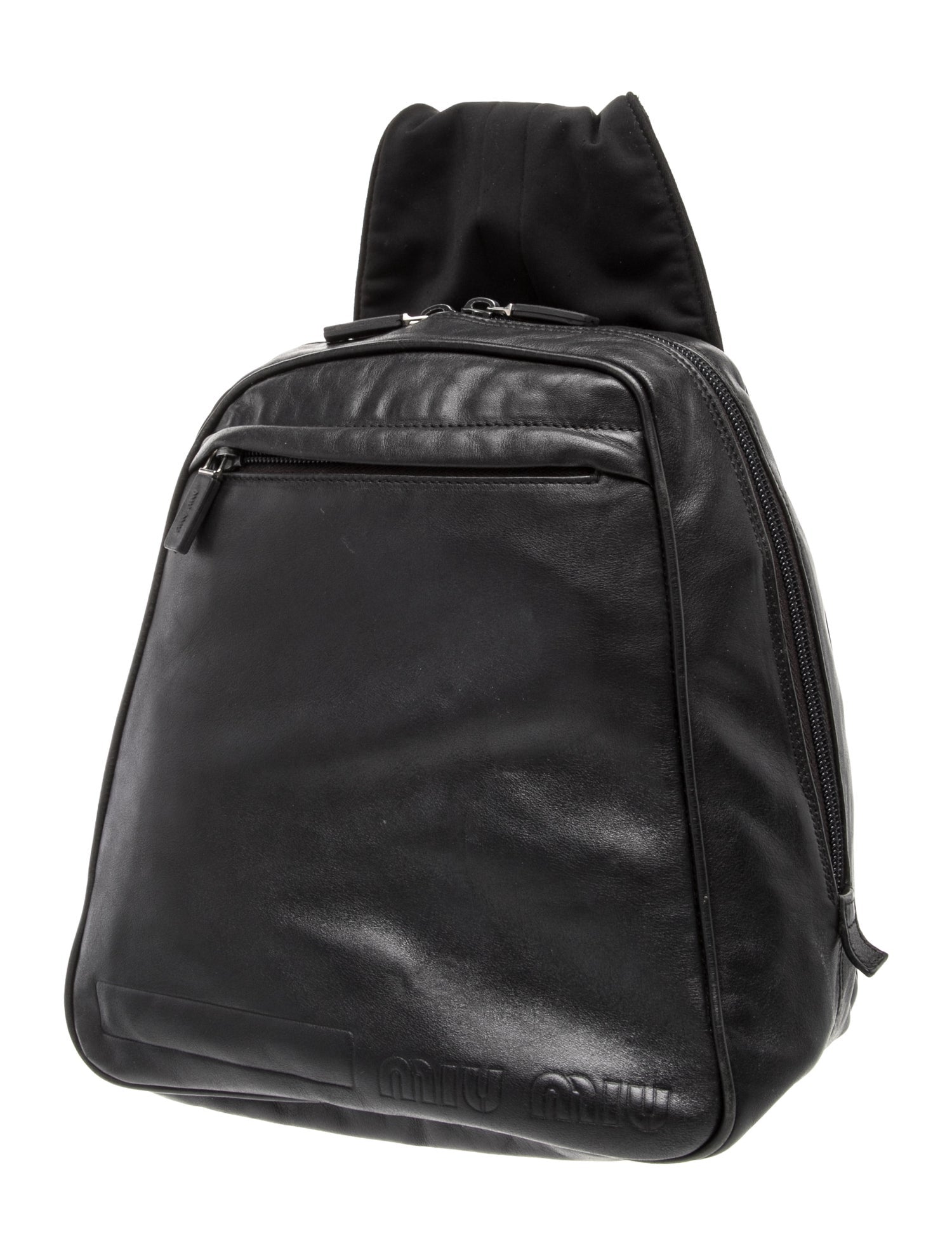 Miu Miu Leather Backpack