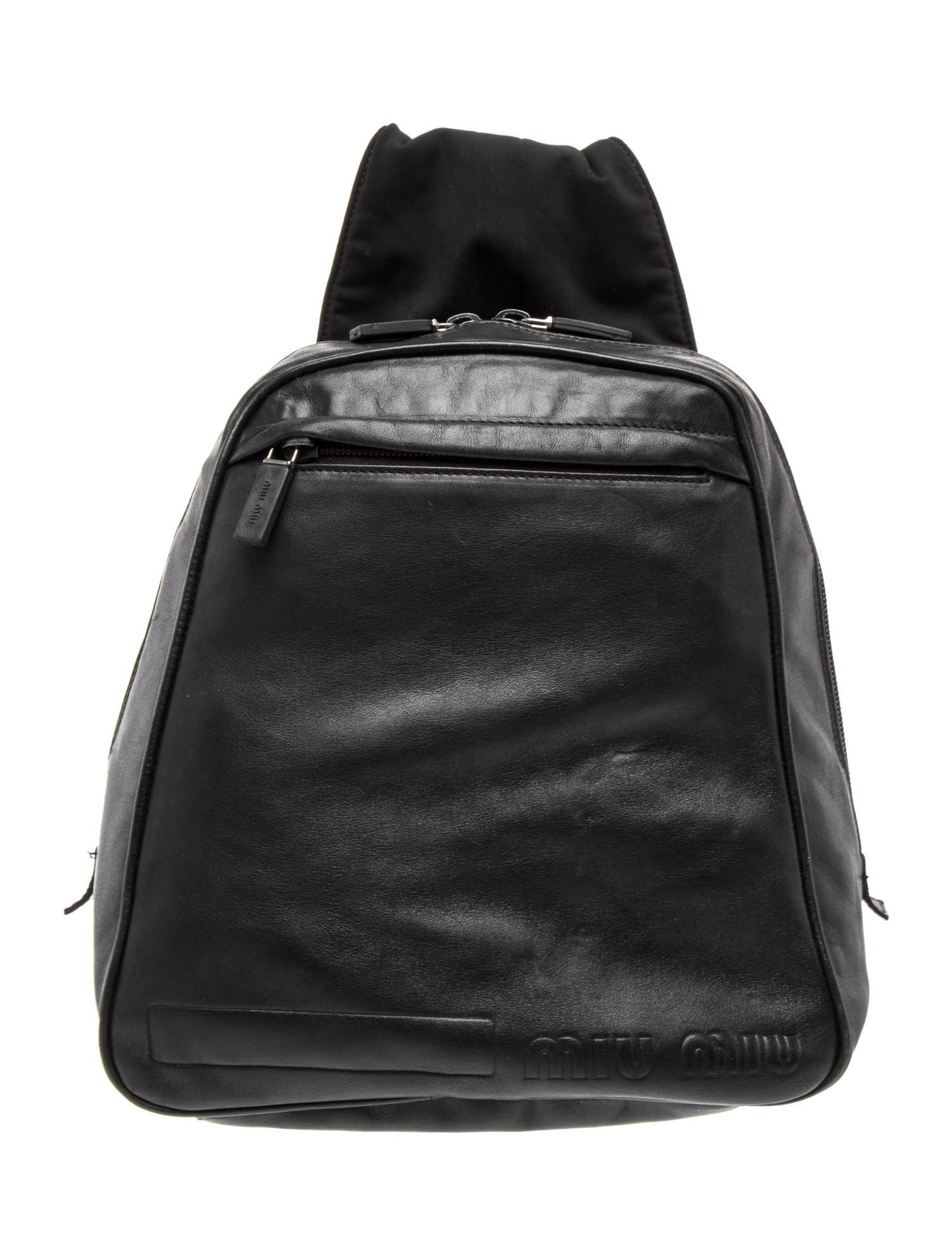 Miu Miu Leather Backpack