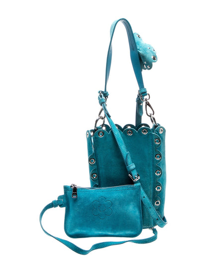 Miu Miu Suede Bucket Bag