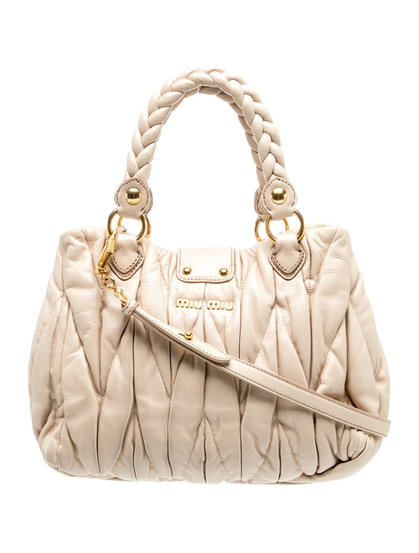 Miu Miu Leather Coffer Small