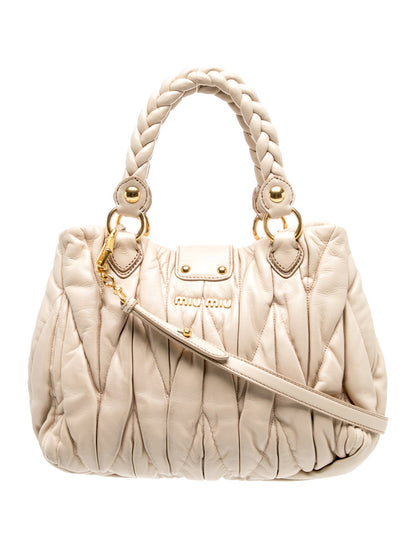 Miu Miu Leather Coffer Small