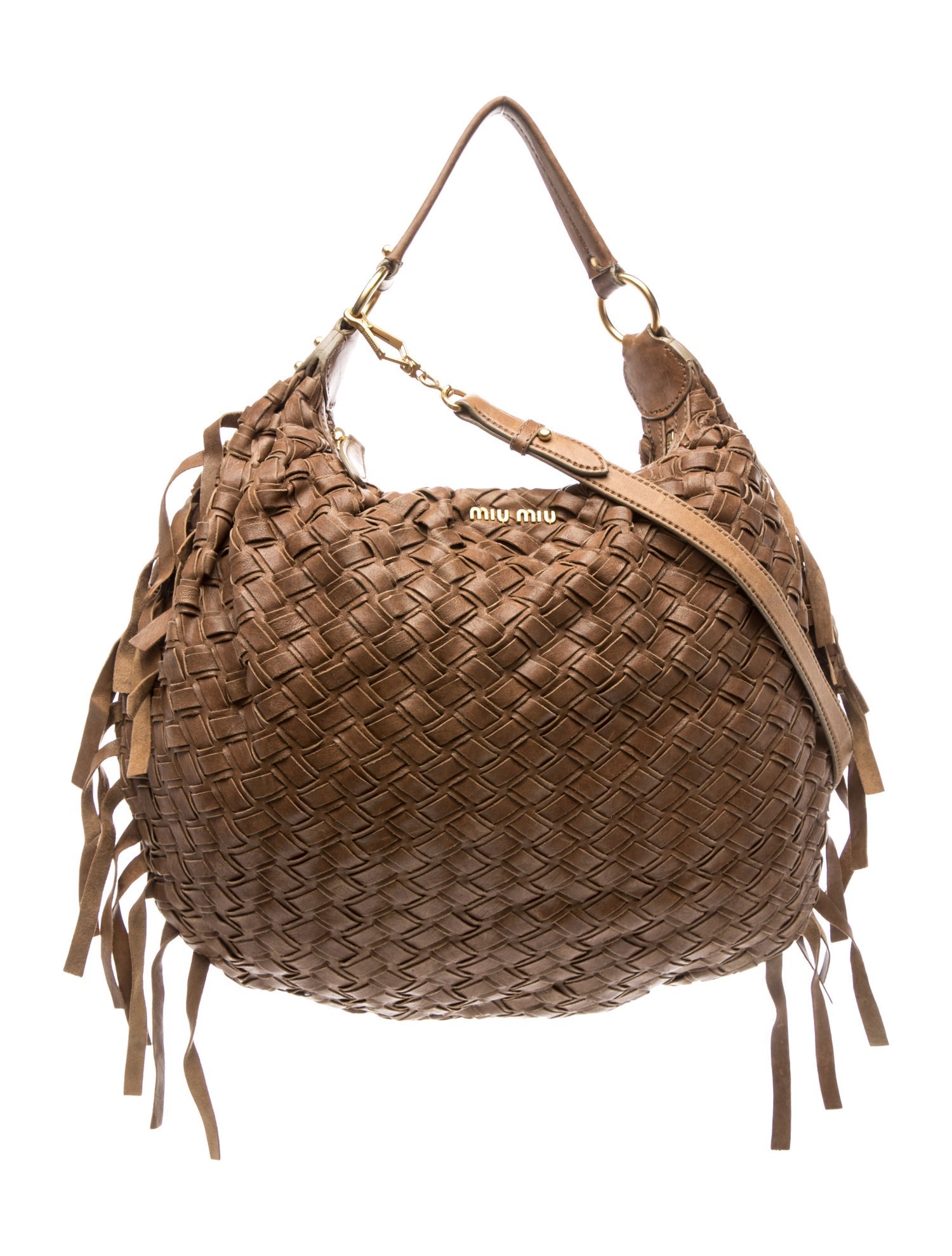 Miu Miu Leather Hobo