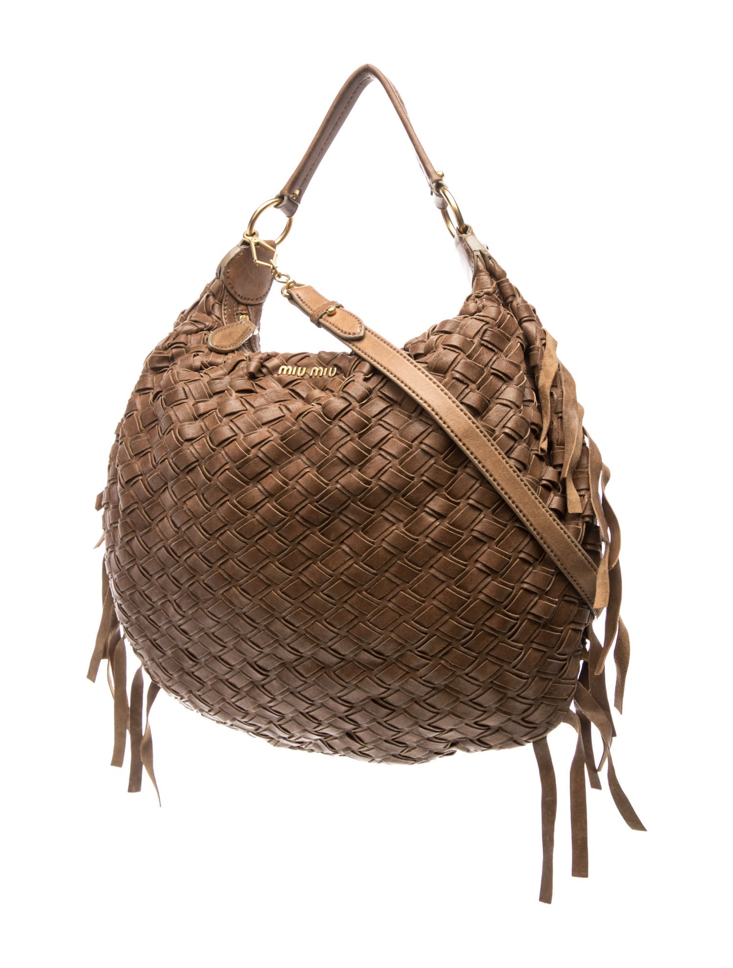 Miu Miu Leather Hobo