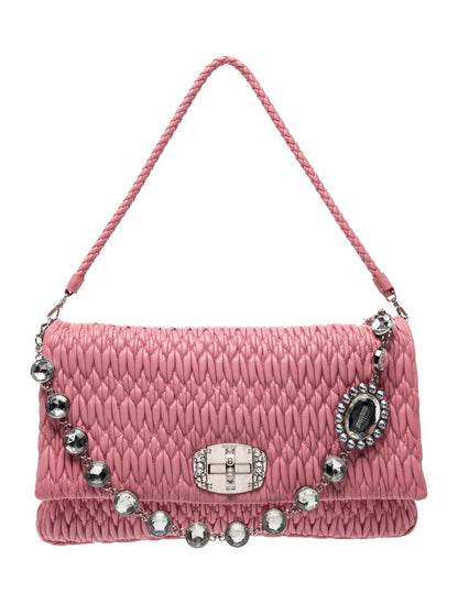 Miu Miu Chain-Link Shoulder Bag