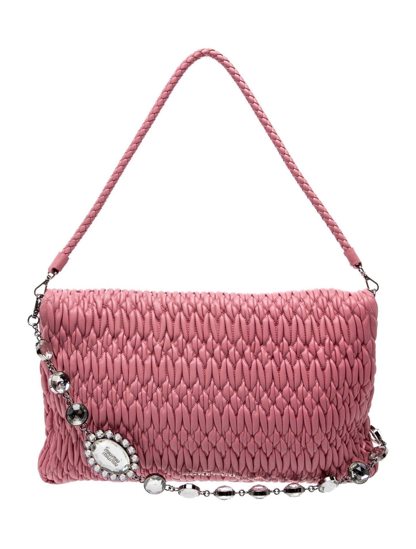 Miu Miu Chain-Link Shoulder Bag