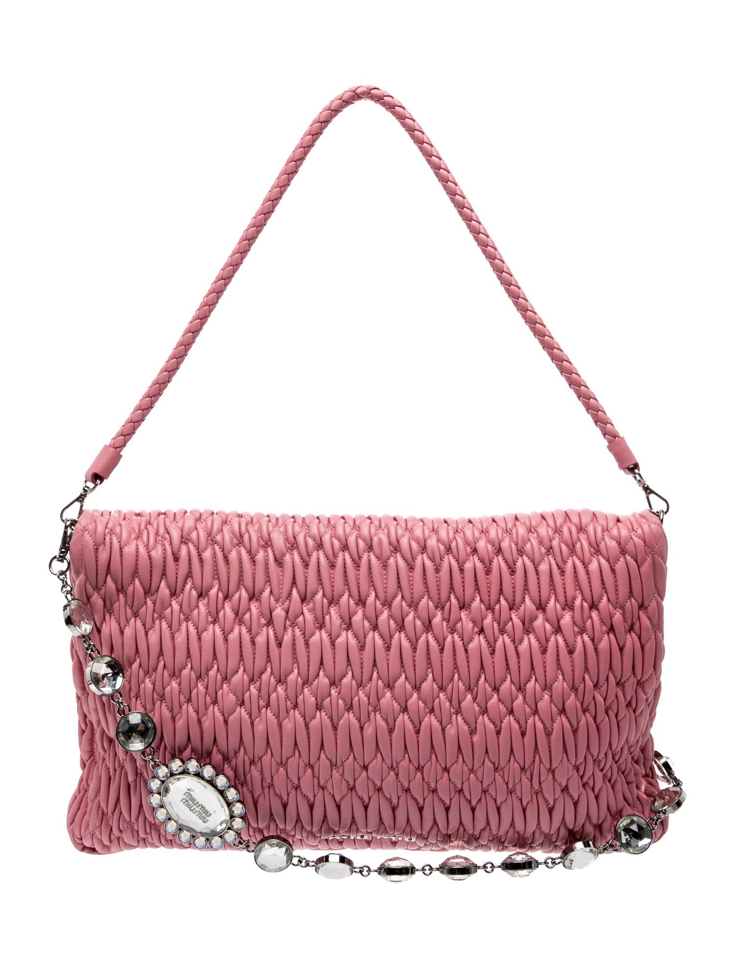 Miu Miu Chain-Link Shoulder Bag