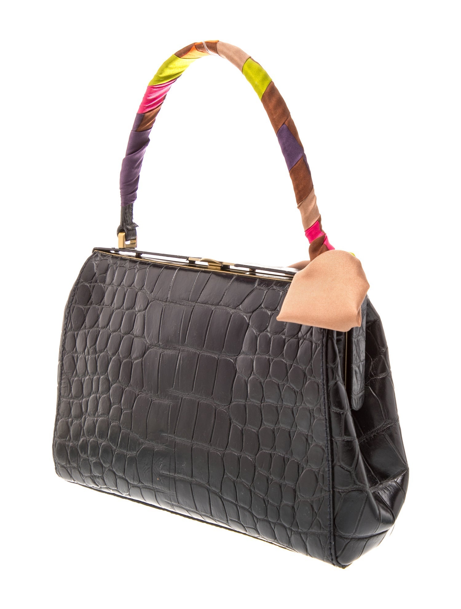 Miu Miu Crocodile handle bag Vintage