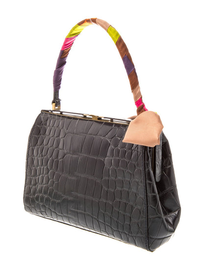 Miu Miu Crocodile handle bag Vintage