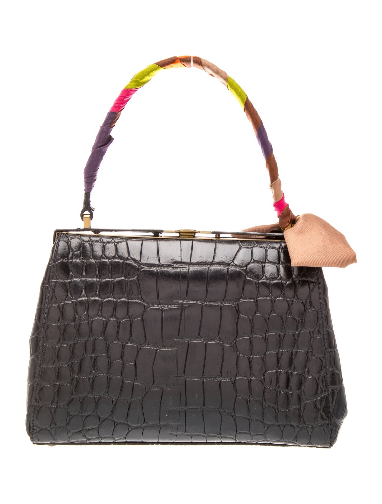 Miu Miu Crocodile handle bag Vintage