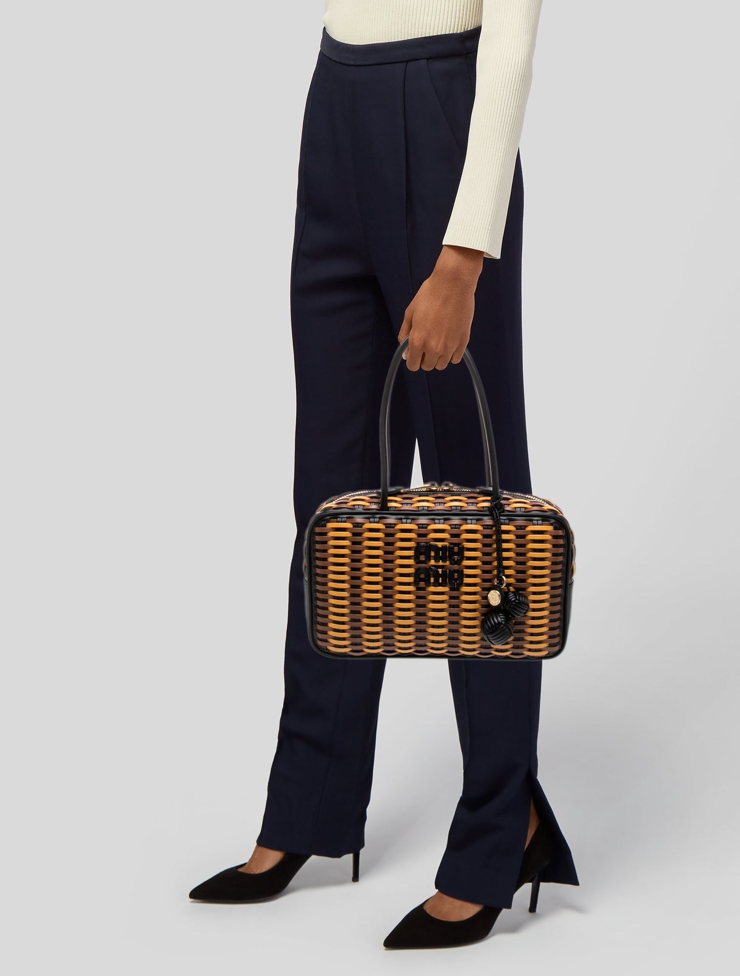 Miu Miu Leather Shoulder Bag