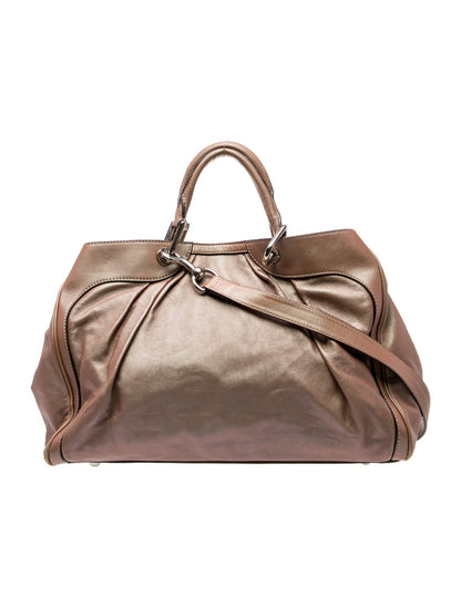 Dolce & Gabbana Leather Weekender Bag Large