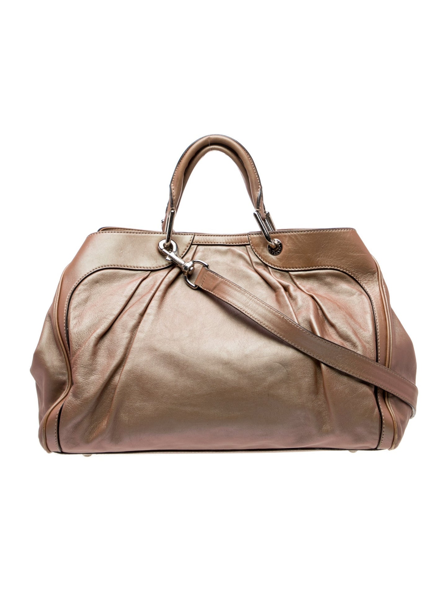 Dolce & Gabbana Leather Weekender Bag Large