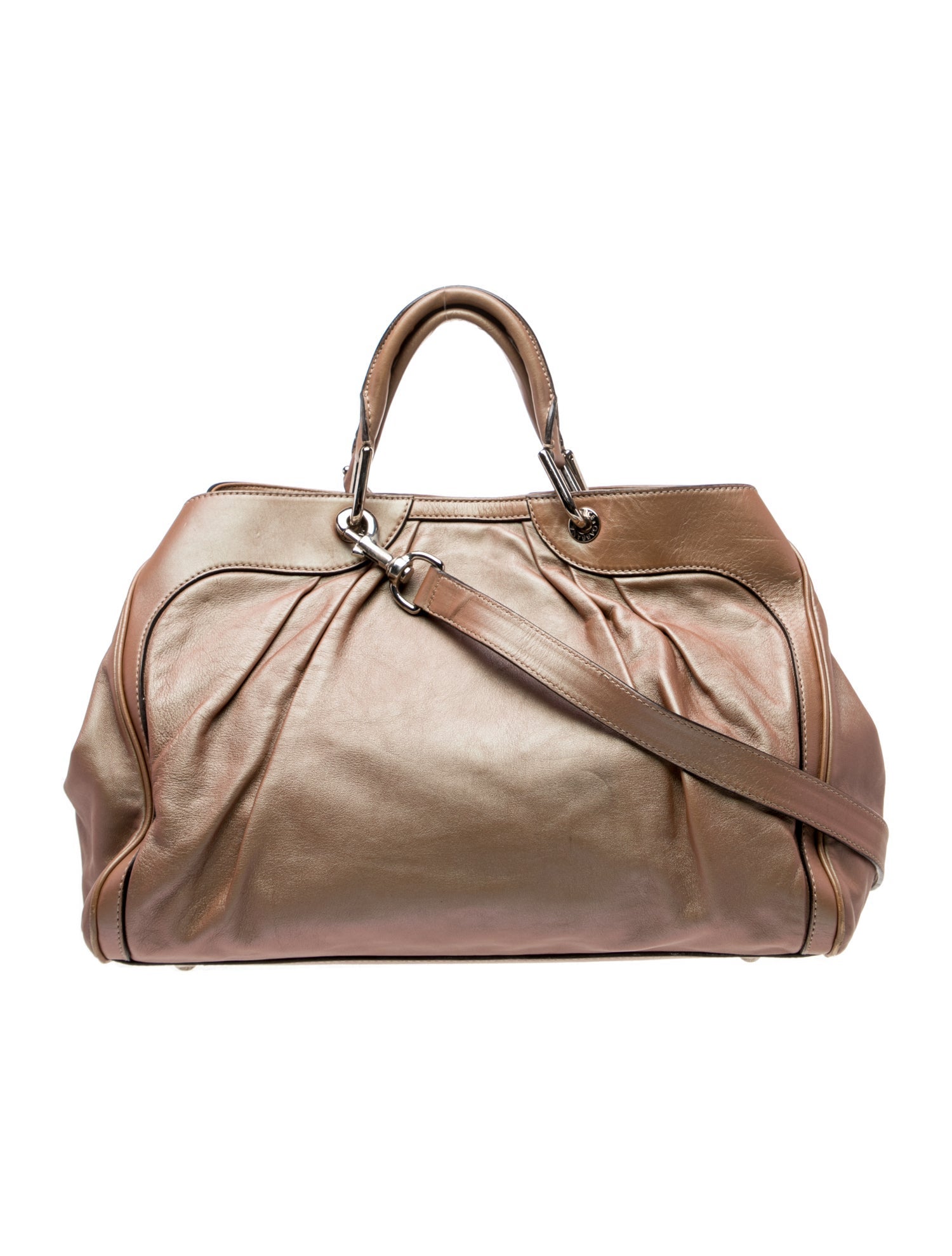 Dolce & Gabbana Leather Weekender Bag Large
