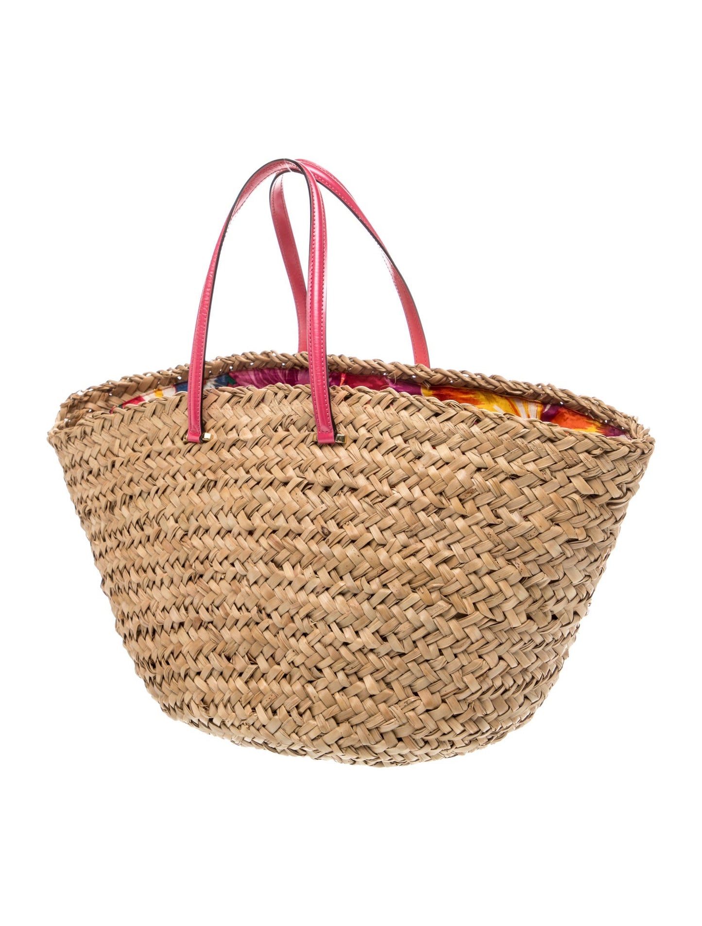 Dolce & Gabbana Straw Bucket Bag