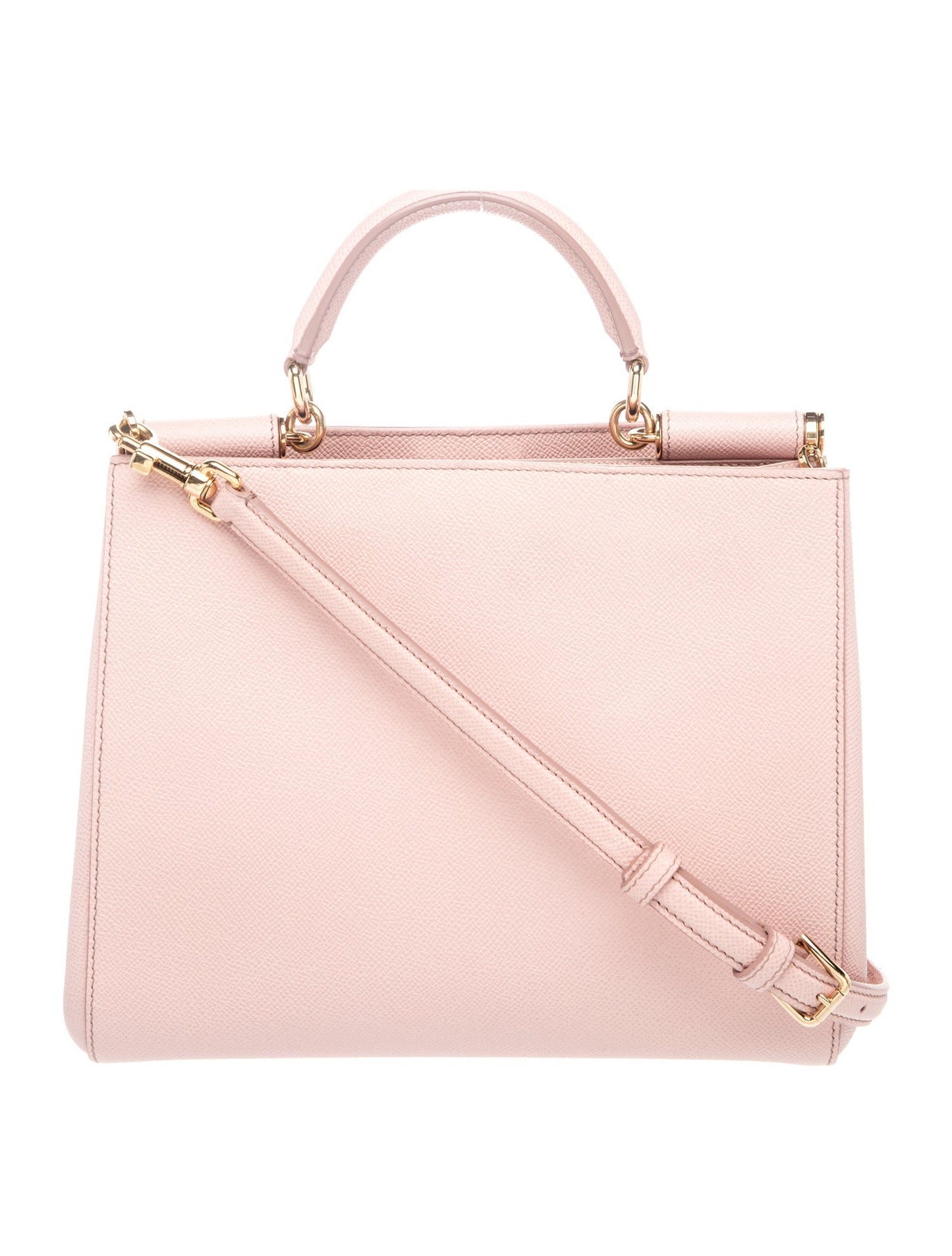Dolce & Gabbana Leather Top Handle Bag