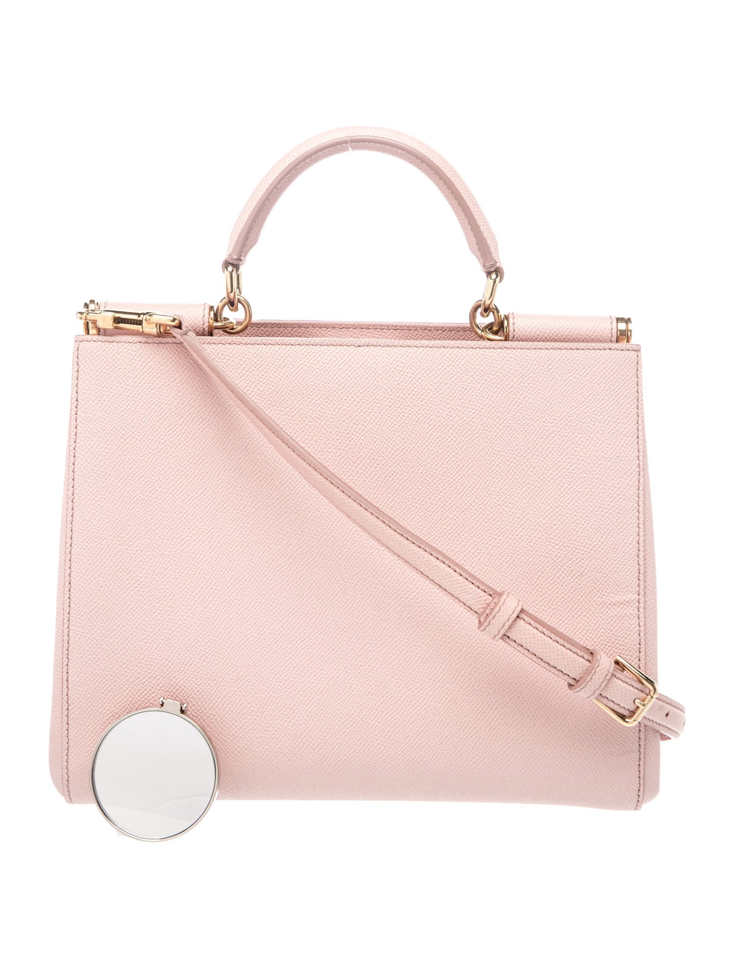 Dolce & Gabbana Leather Top Handle Bag
