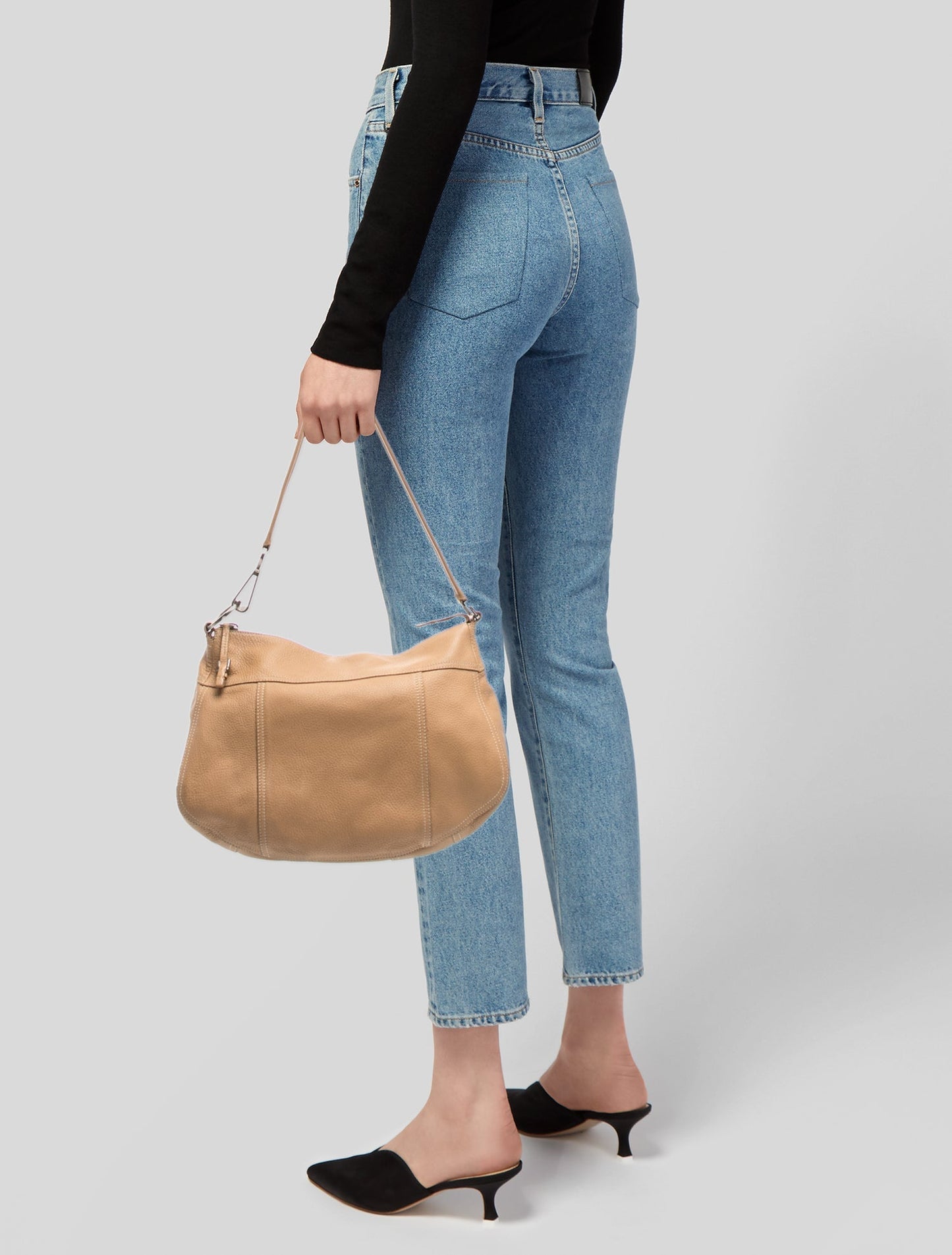 Prada Vitello Daino Leather Shoulder Bag