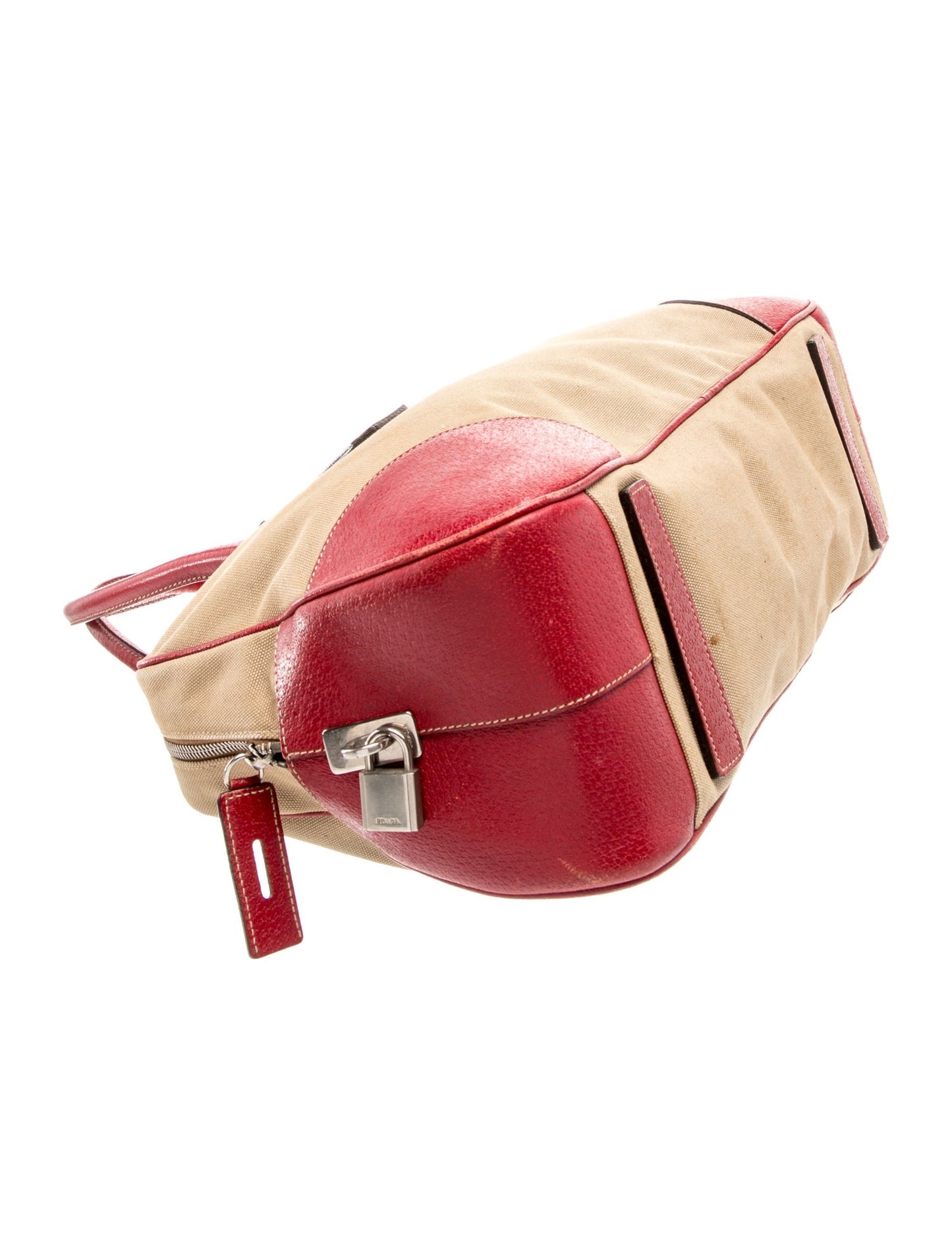Prada Canvas Top Handle Bag Vintage