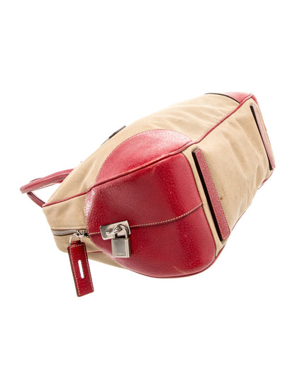 Prada Canvas Top Handle Bag Vintage