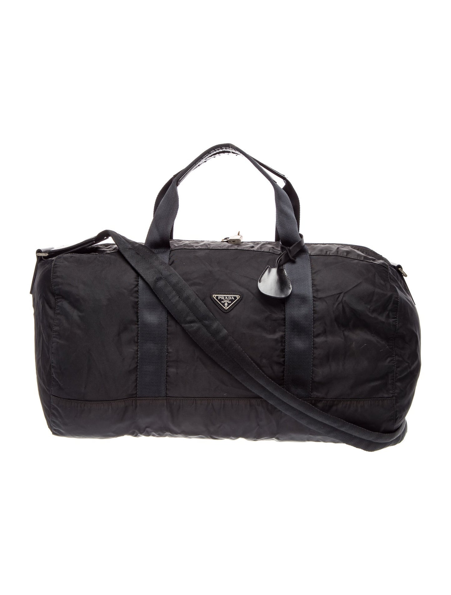 Prada Tessuto Nylon Weekender Bag
