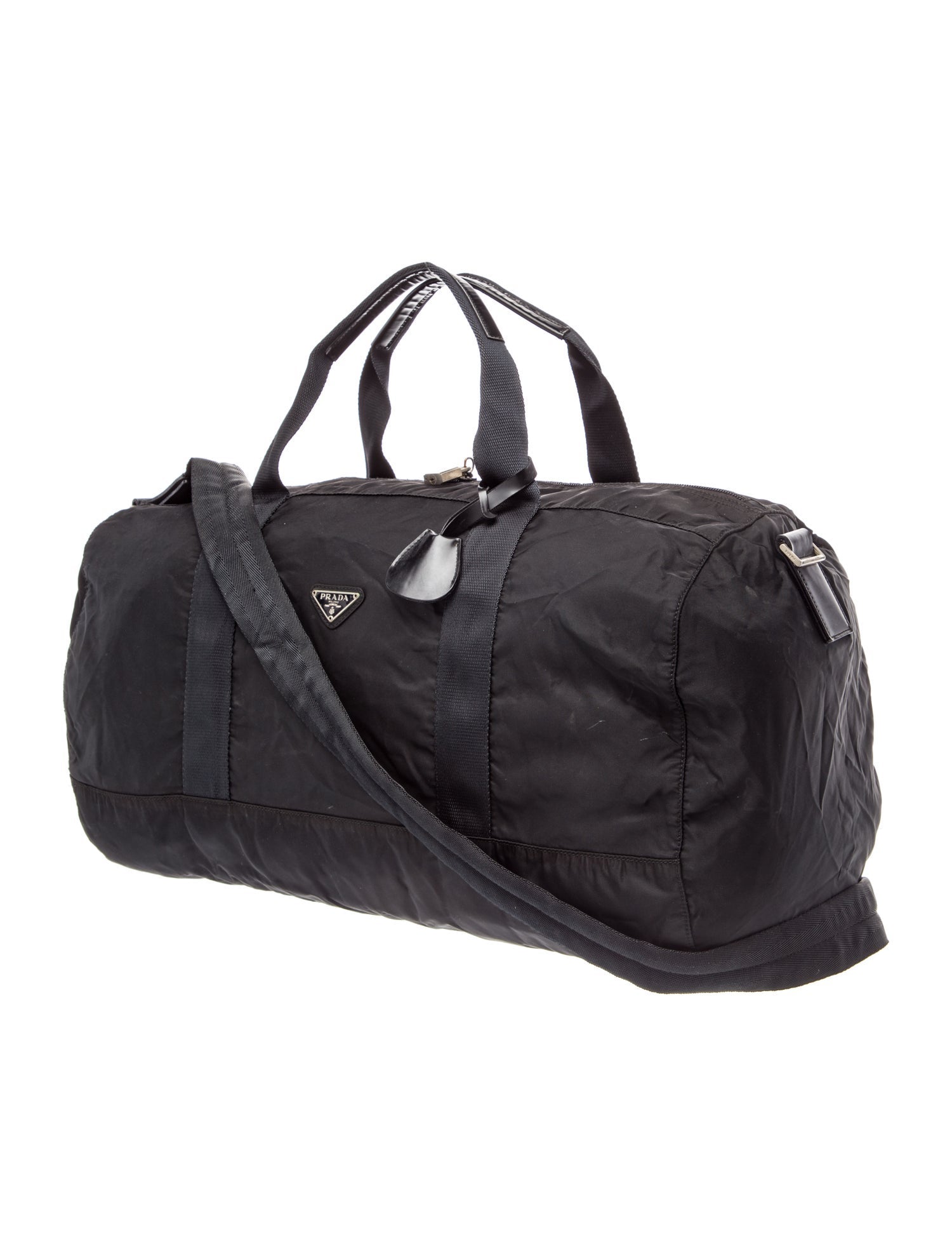 Prada Tessuto Nylon Weekender Bag
