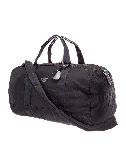 Prada Tessuto Nylon Weekender Bag