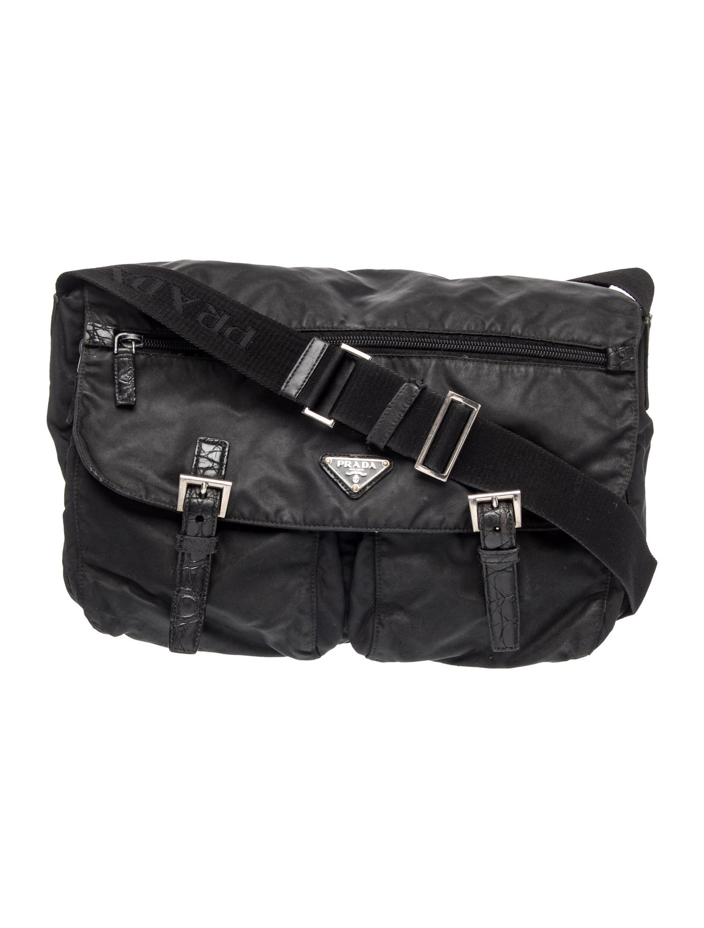 Prada Nylon Messenger Bag
