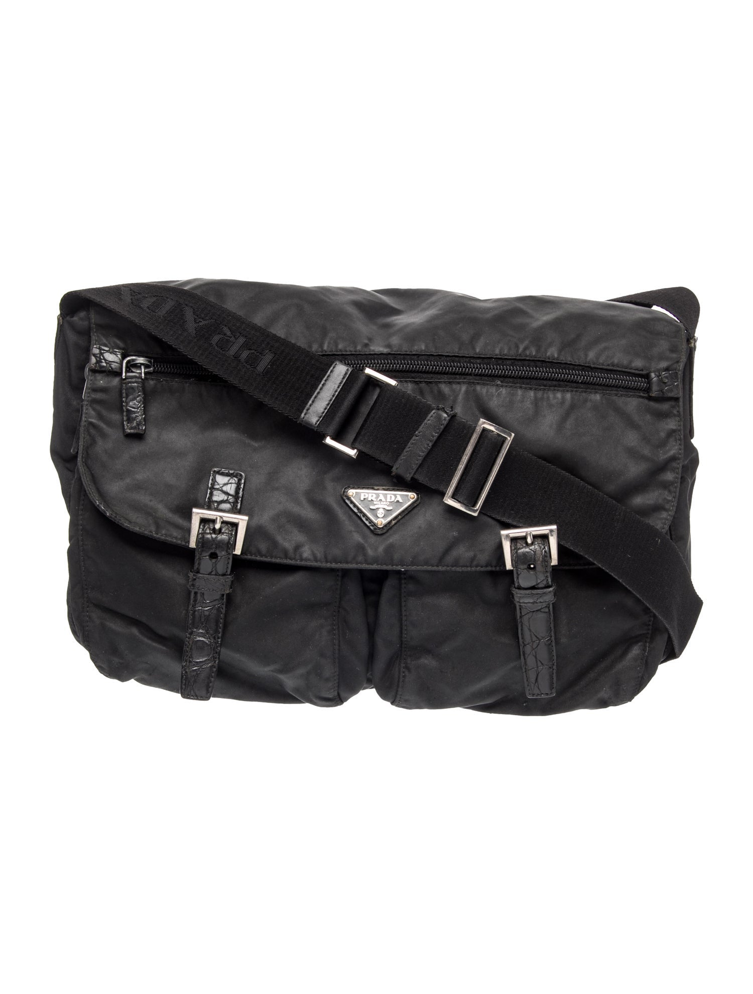 Prada Nylon Messenger Bag