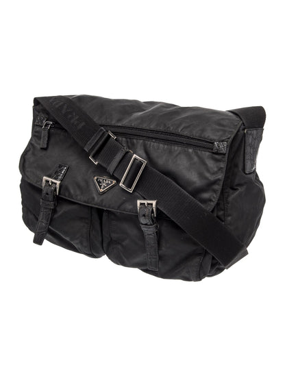 Prada Nylon Messenger Bag