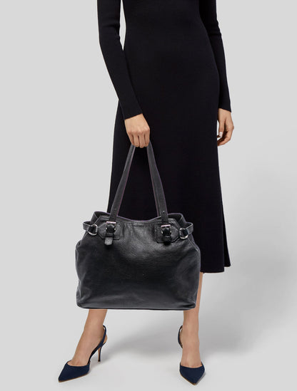 Prada Vitello Daino Leather Shoulder Bag