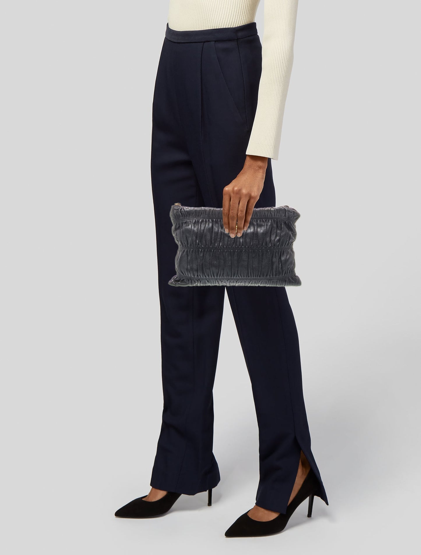 Prada Signature Clutch