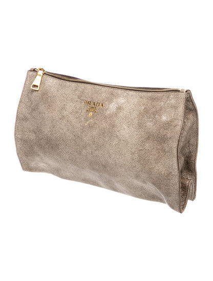 Prada Leather Clutch