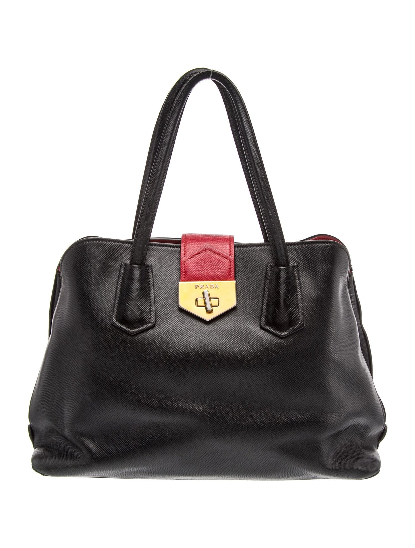 Prada Signature Turn-Lock Bag