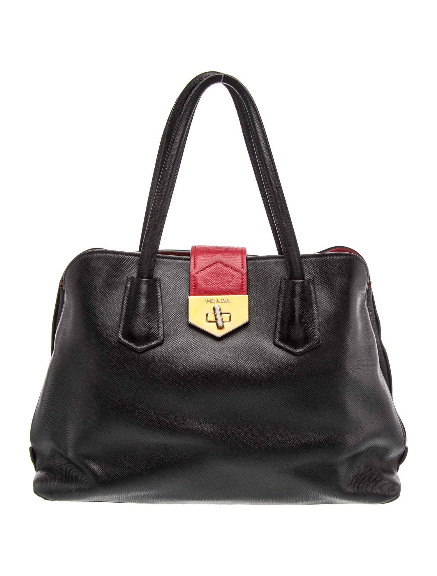 Prada Signature Turn-Lock Bag