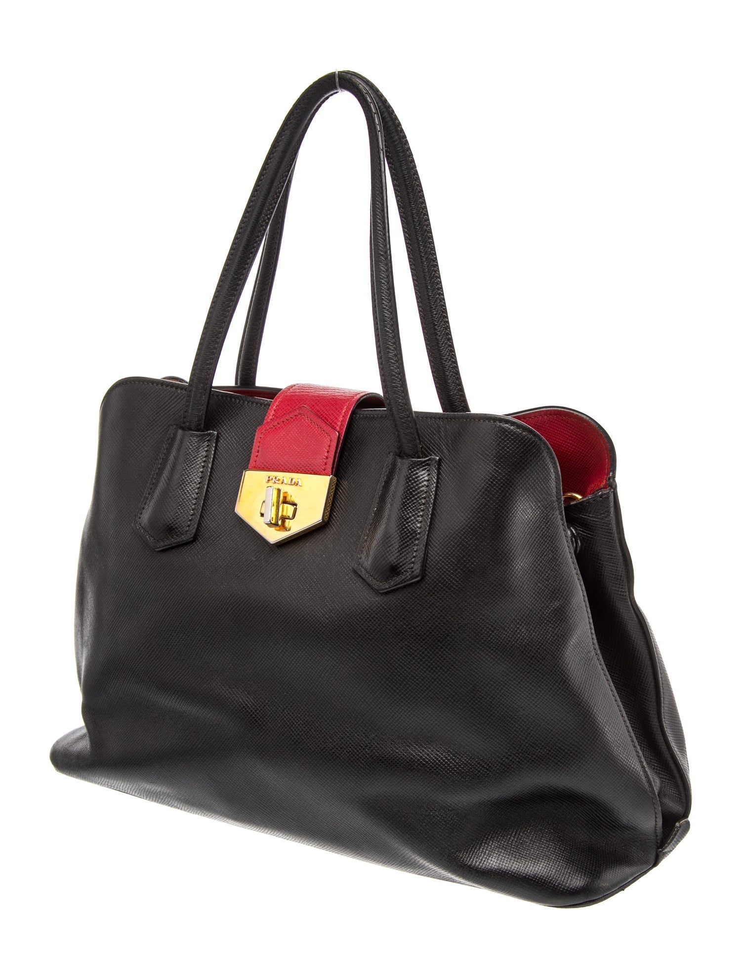 Prada Signature Turn-Lock Bag