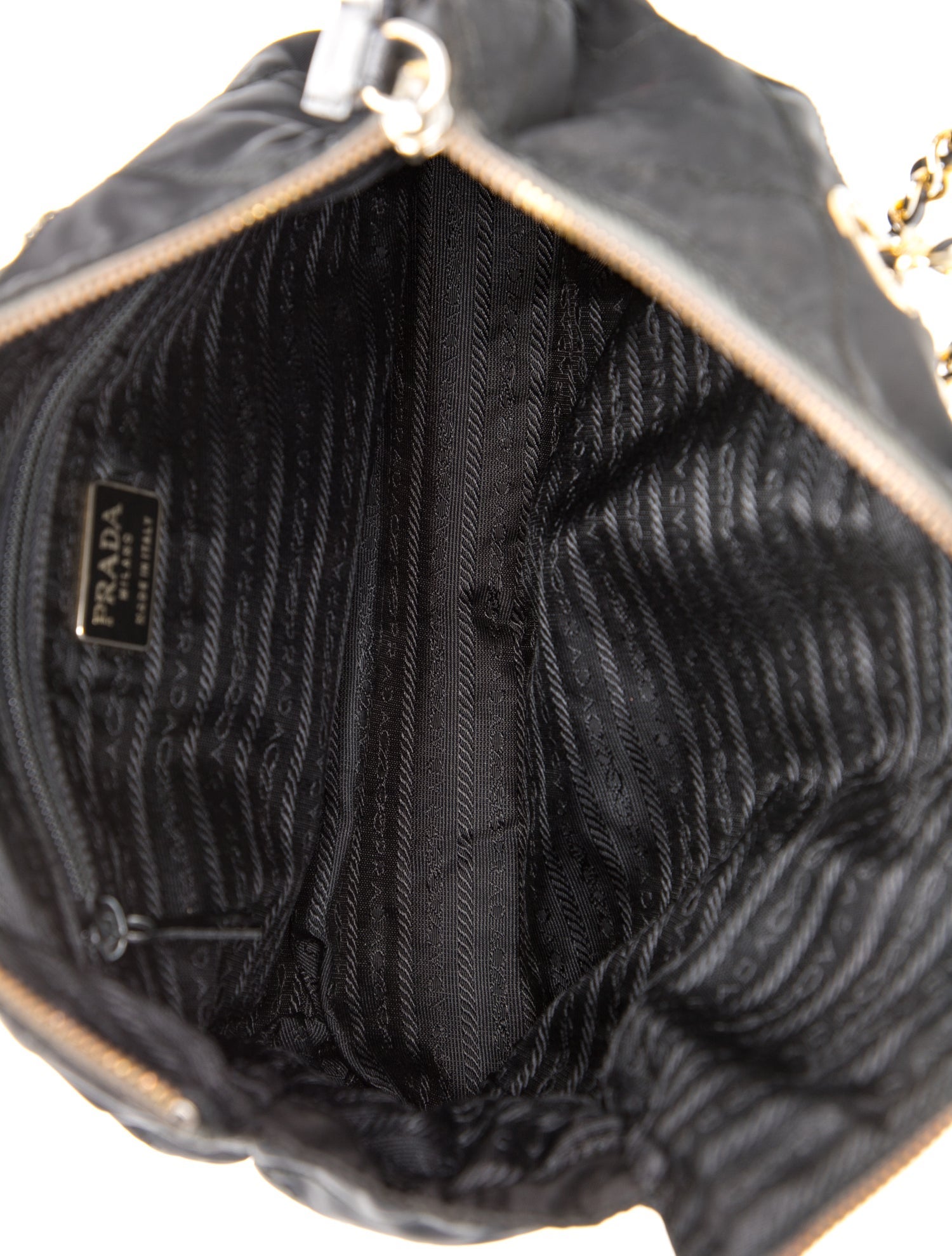 Prada Saffiano Leather Impunture Vintage