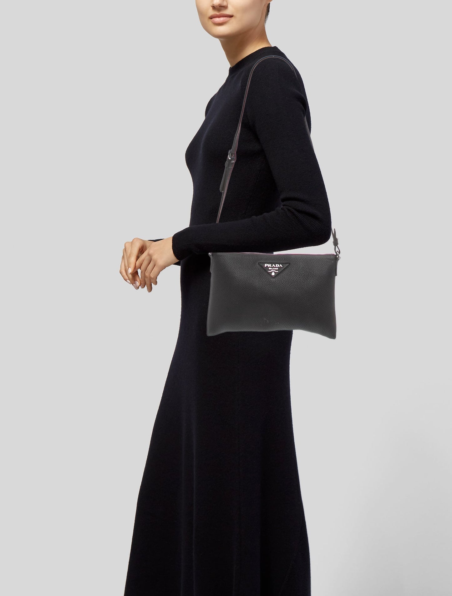 Prada Signature Shoulder Bag