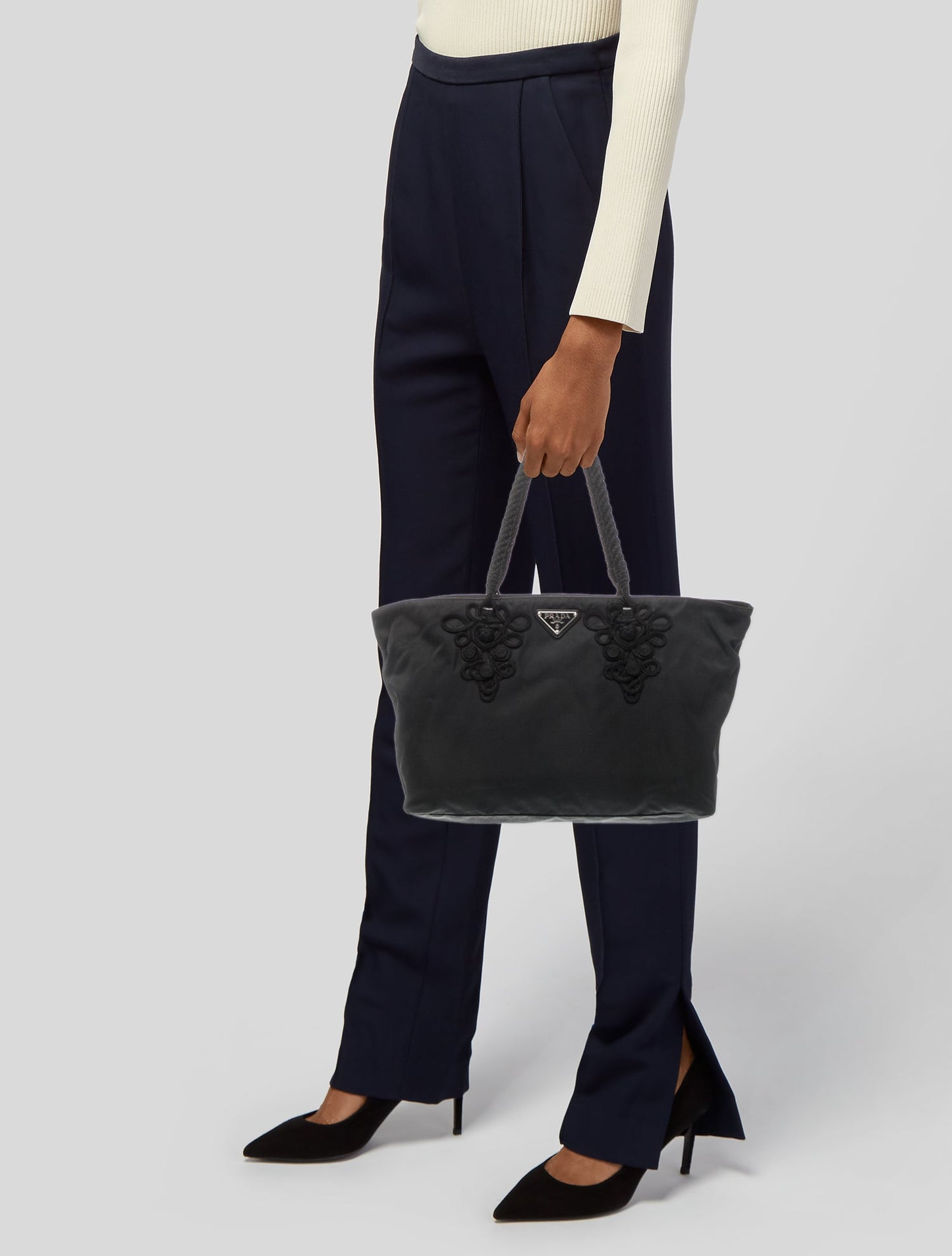 Prada Tessuto Nylon Shoulder Bag