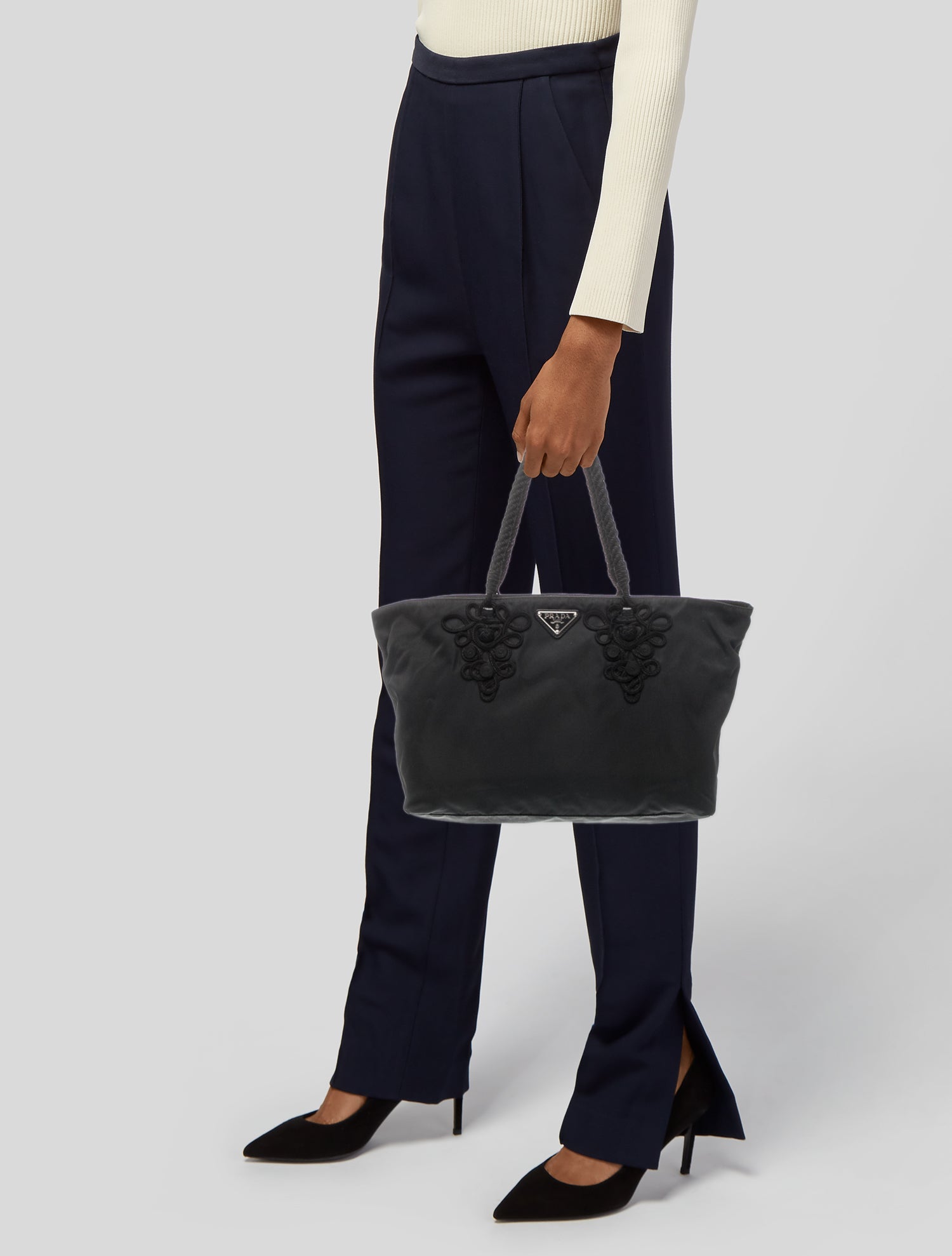 Prada Tessuto Nylon Shoulder Bag